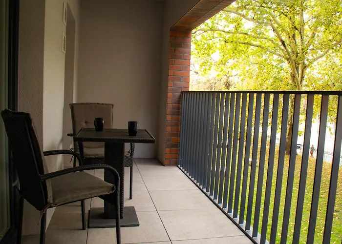 Modern Square With Balcony *